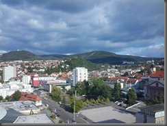 Suhl - Blick aufs Stadtzentrum